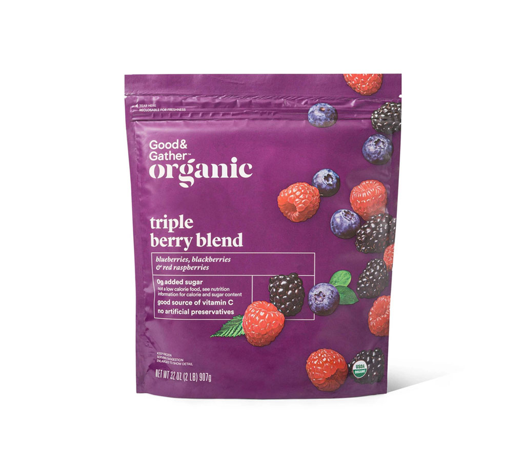 product-image Organic Frozen Triple Berry Blend - Image 1
