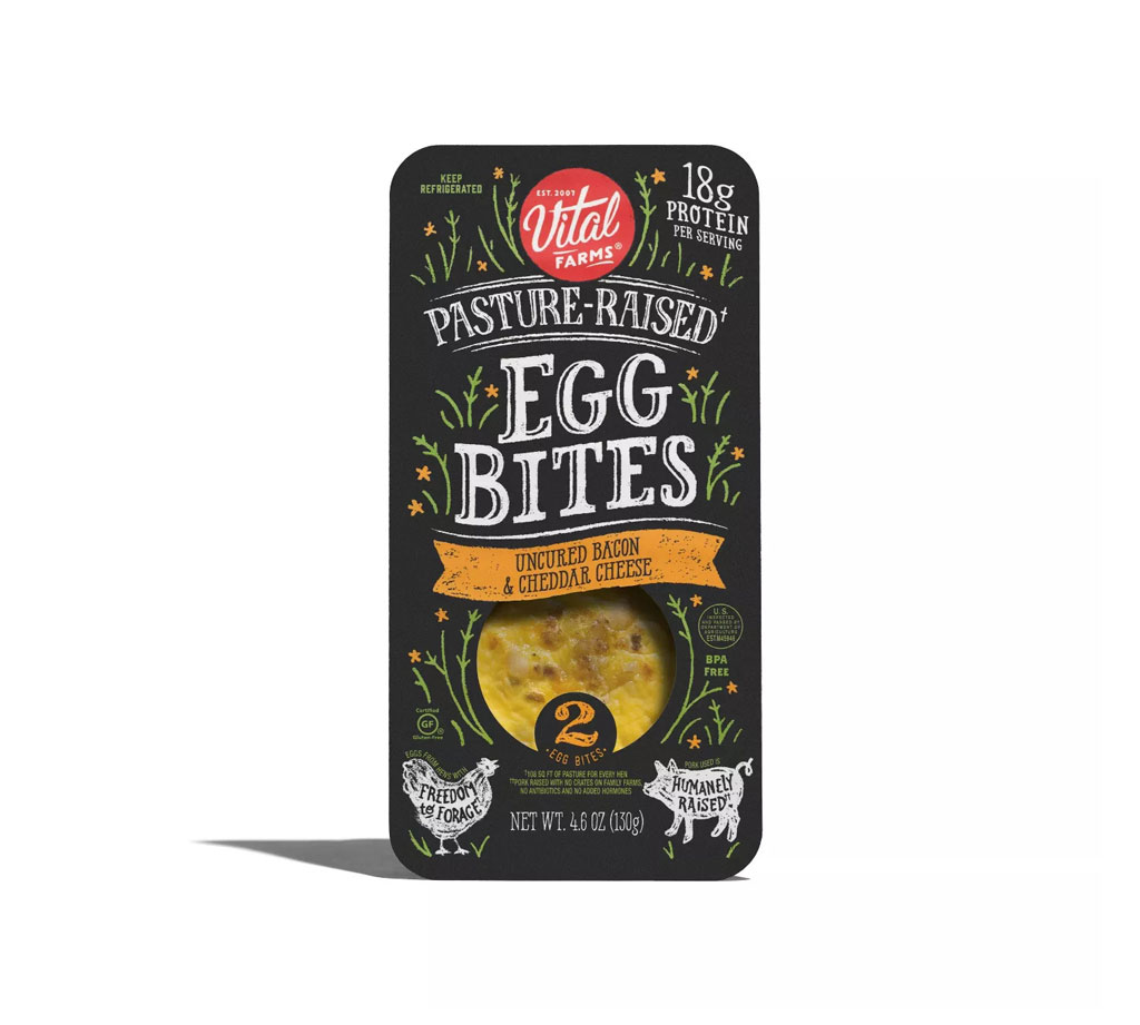 product-image Vital Farms Pasture-Raised Egg Bites Bacon & Cheddar - Image 1